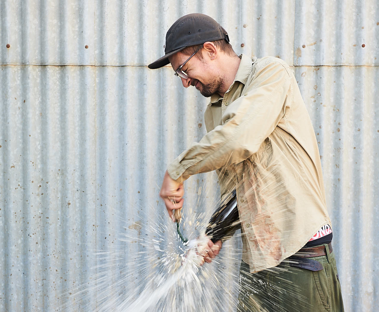 2012 - Mitch’s first Vintage as cellar hand.
